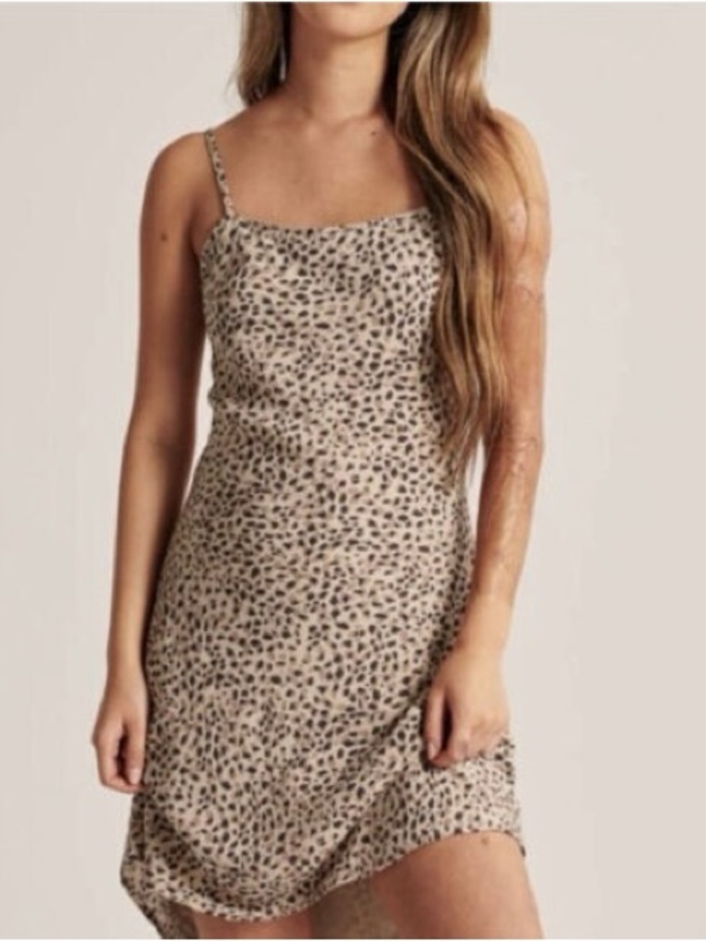 Abercrombie & Fitch Leopard Animal Print Mini Dress